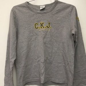 Calvin Klein Jeans Cropped Long Sleeves Shirt